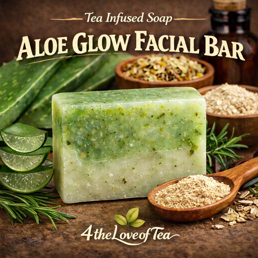 Aloe Glow facial Bar Infused Soap
