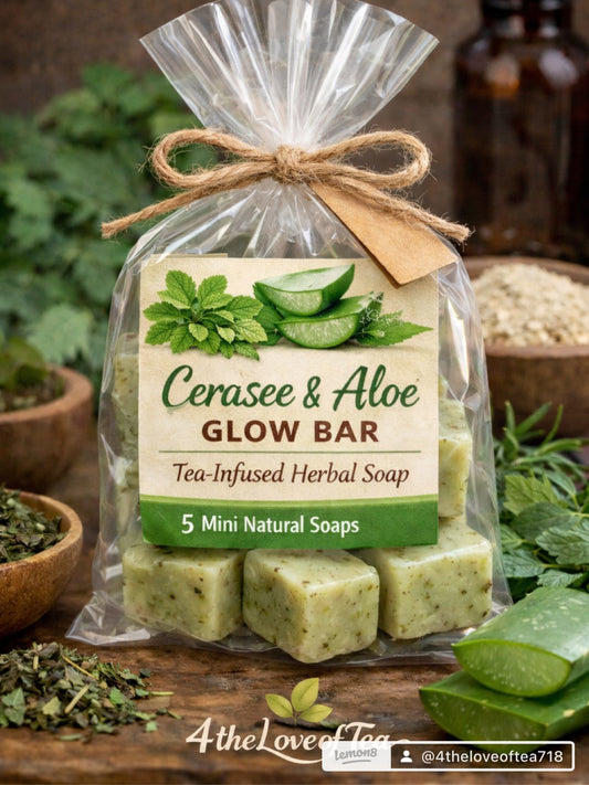 Cersee & Aloe Tea Infused Soap Mini