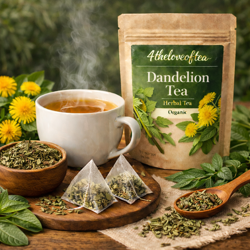 Dandelion tea bag’s