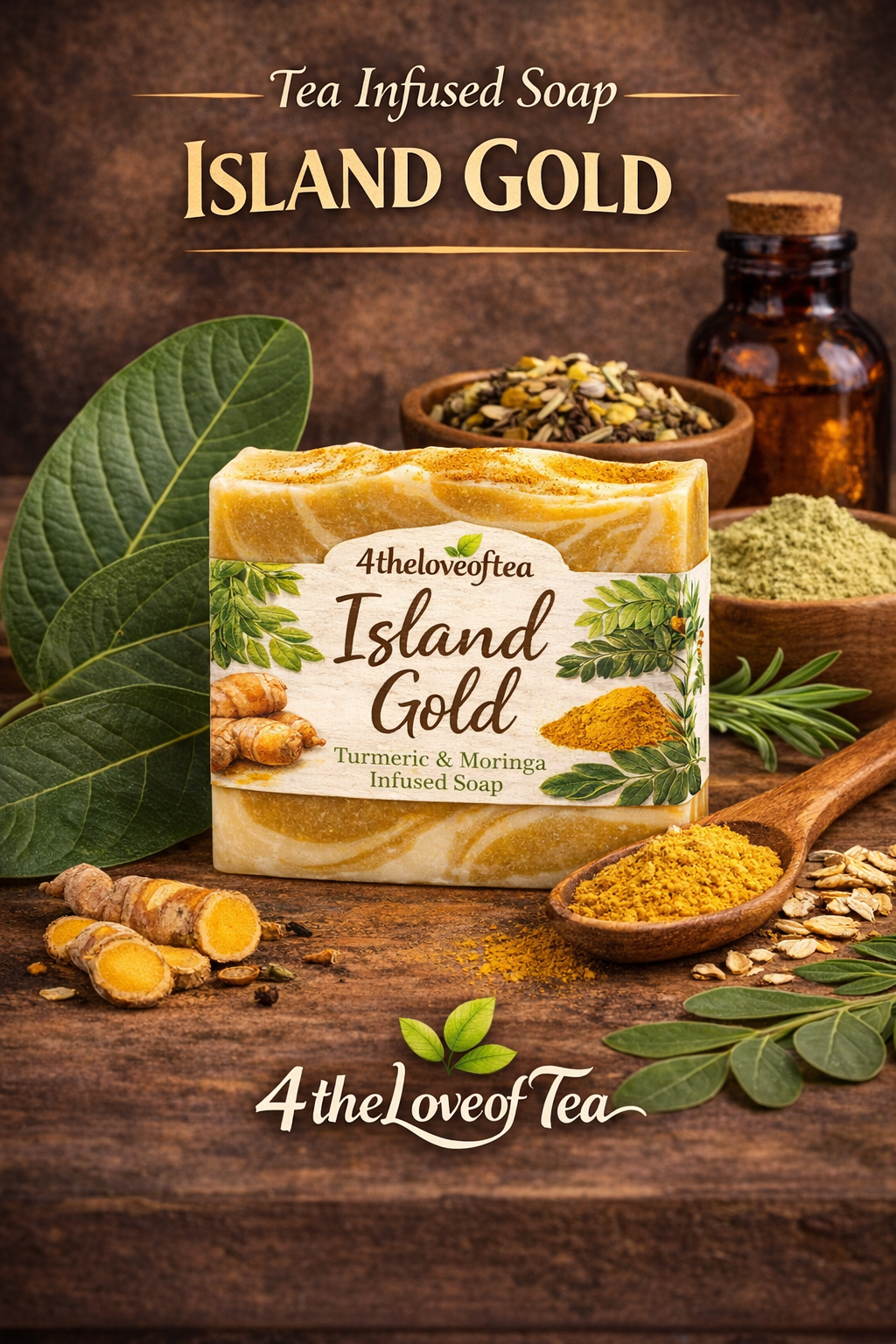 Island glow soap bar